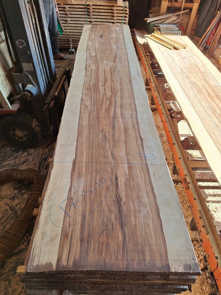 Plateau Hêtre 43 x 730-820 x 4200 mm de la boule 1703 - 10