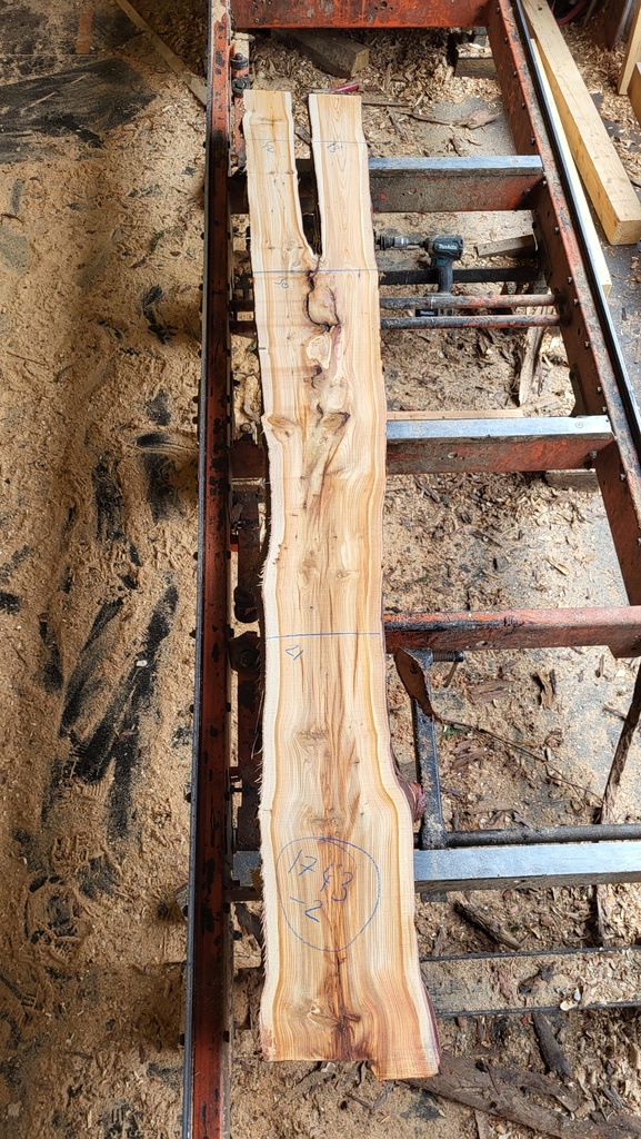 Plateau If 28 x 210-300 x 2400 mm de la boule 1743 - 2