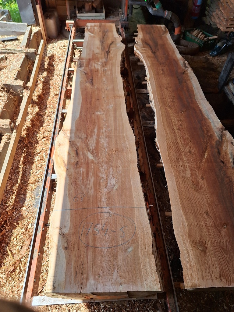 Plateau Chataigner 43 x 510-680 x 4050 mm de la boule 1754 - 5