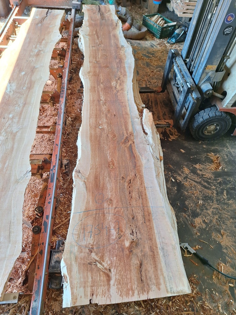 Plateau Chataigner 43 x 460-620 x 4050 mm de la boule 1754 - 7