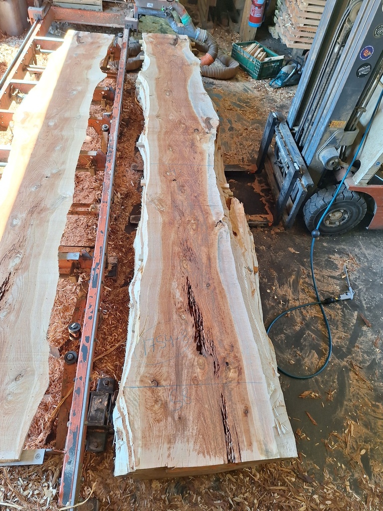 Plateau Chataigner 43 x 430-580 x 4050 mm de la boule 1754 - 8