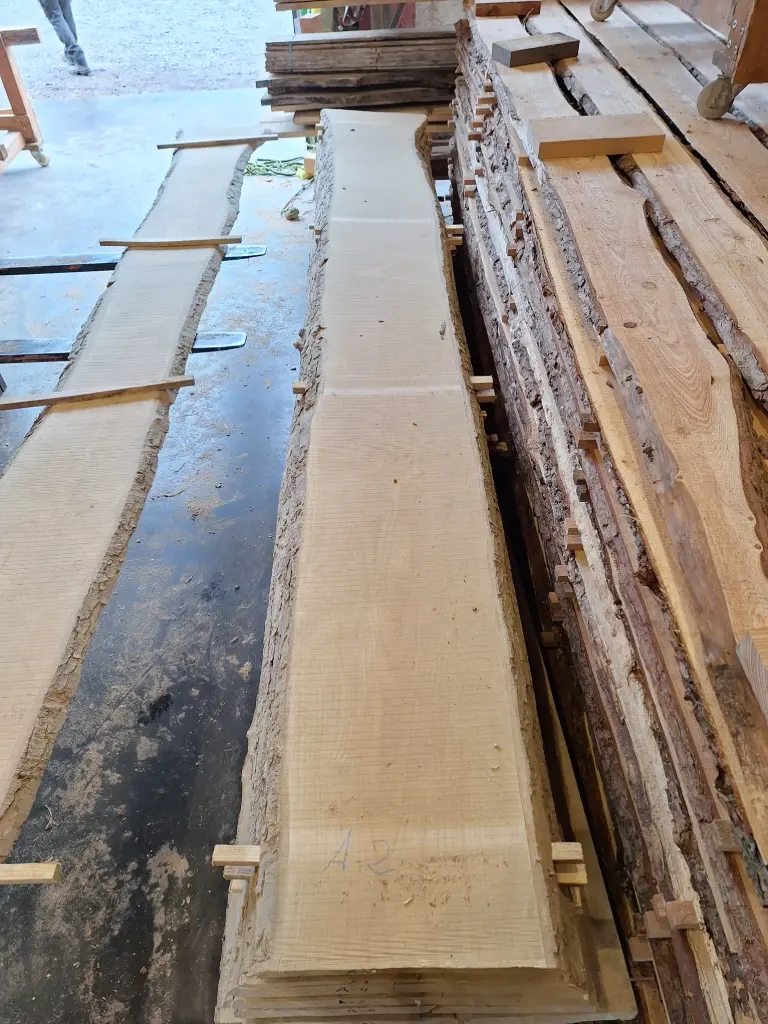 Plateau Erable 30 x 400-400 x 4000 mm de la boule A - 2