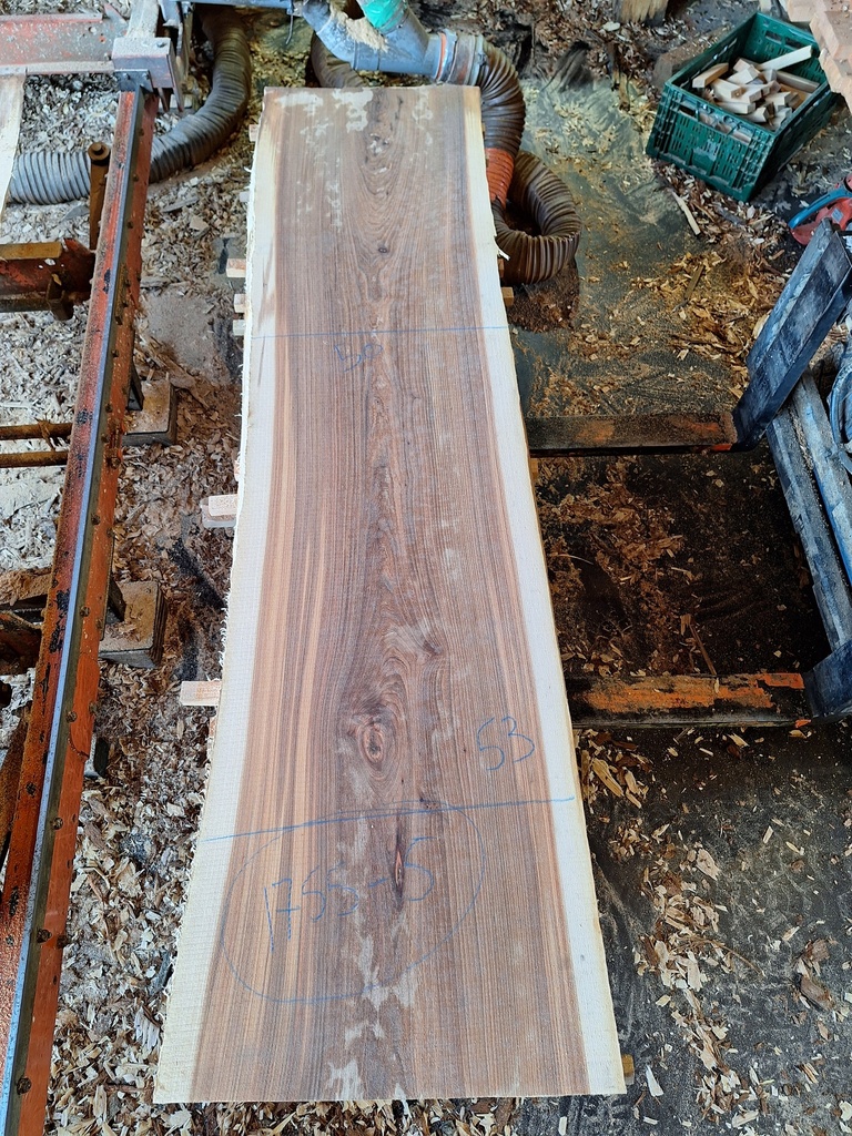 Plateau Orme 53 x 500-530 x 2030 mm de la boule 1755 - 5