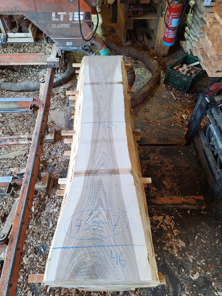 Plateau Orme 53 x 330-460 x 2030 mm de la boule 1755 - 7