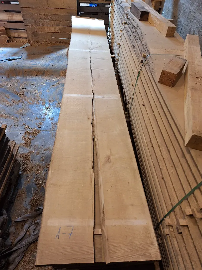 Plateau Erable 50 x 600-600 x 4000 mm de la boule A - 7