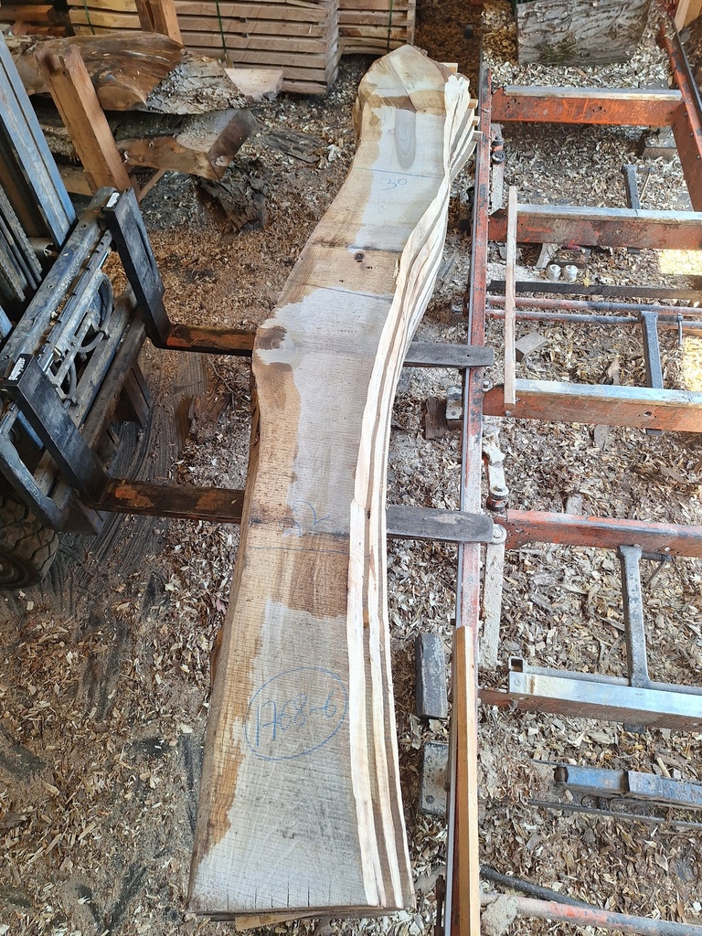 Plateau Noyer 43 x 220-300 x 3000 mm de la boule 1768 - 6