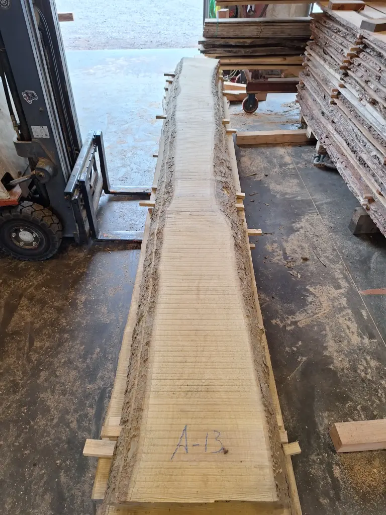 Plateau Erable 25 x 390-390 x 4000 mm de la boule A - 13