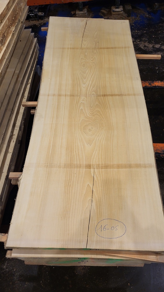 Plateau Hêtre 42 x 710-770 x 2070 mm de la boule 16 - 5