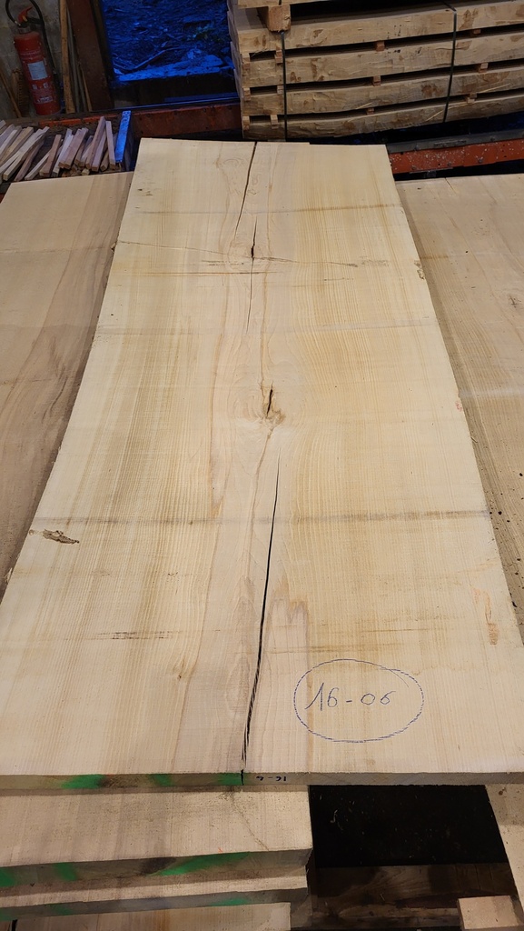 Plateau Hêtre 40 x 780-840 x 2070 mm de la boule 16 - 6