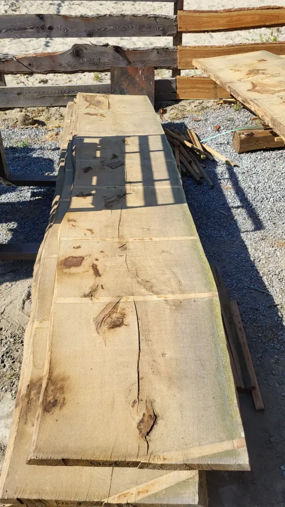 [PL-CHE-535-8] Plateau Chêne Commun 48 x 660-730 x 3800 mm de la boule 535 - 8