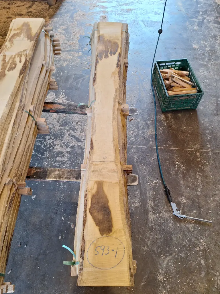 Plateau Chataigner 18 x 130-190 x 2100 mm de la boule 593 - 1