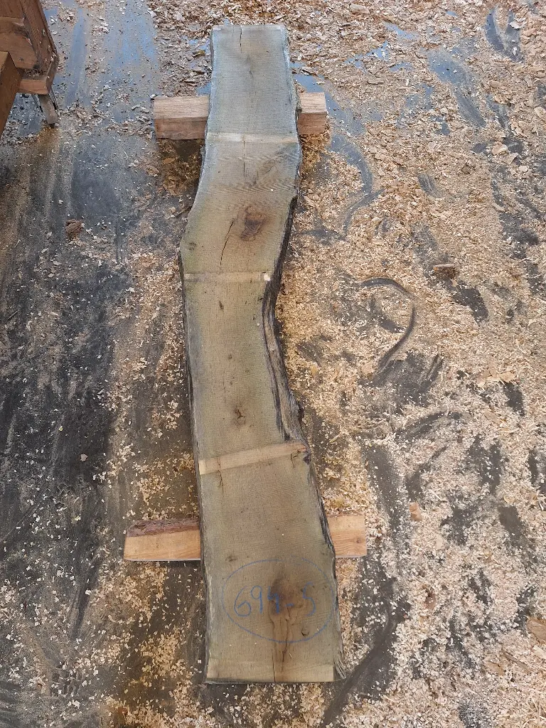 Plateau Chêne Commun 28 x 220-290 x 2030 mm de la boule 694 - 5