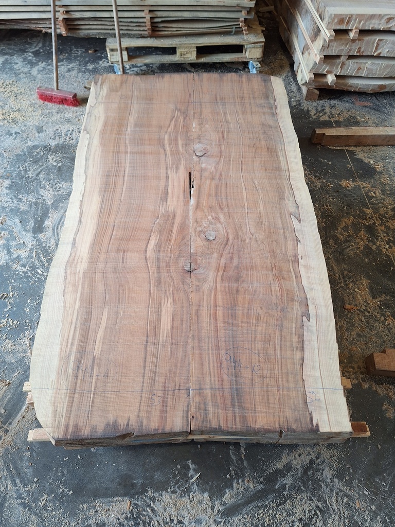 Plateau Hêtre 103 x 530-630 x 2000 mm de la boule 944 - 11