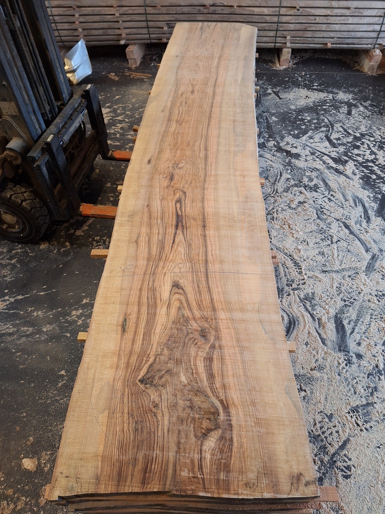 Plateau Frêne 43 x 700-750 x 3960 mm de la boule 947 - 7