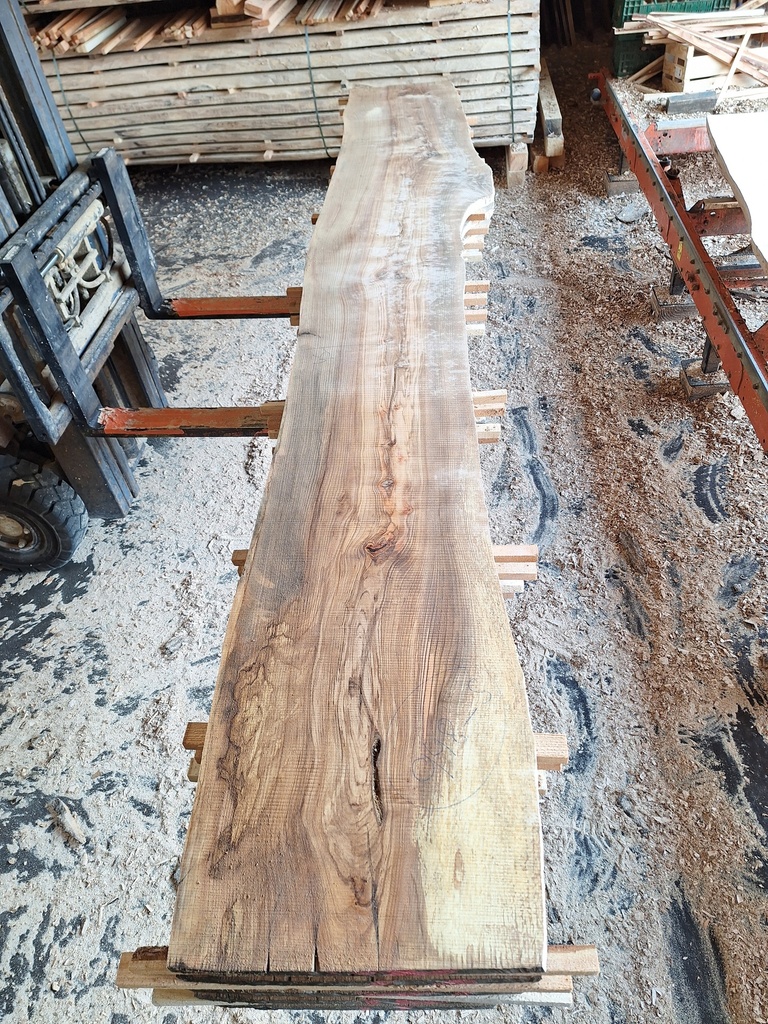 Plateau Frêne 28 x 450-530 x 3800 mm de la boule 948 - 5