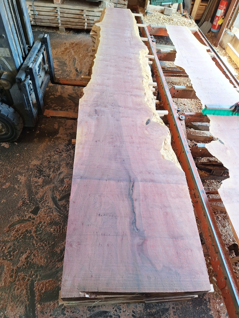 Plateau Platane 53 x 440-760 x 4100 mm de la boule 972 - 9