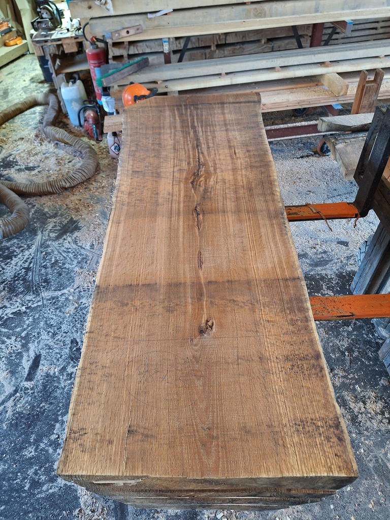 Plateau Chêne Rouge 53 x 630-740 x 2060 mm de la boule 987 - 5