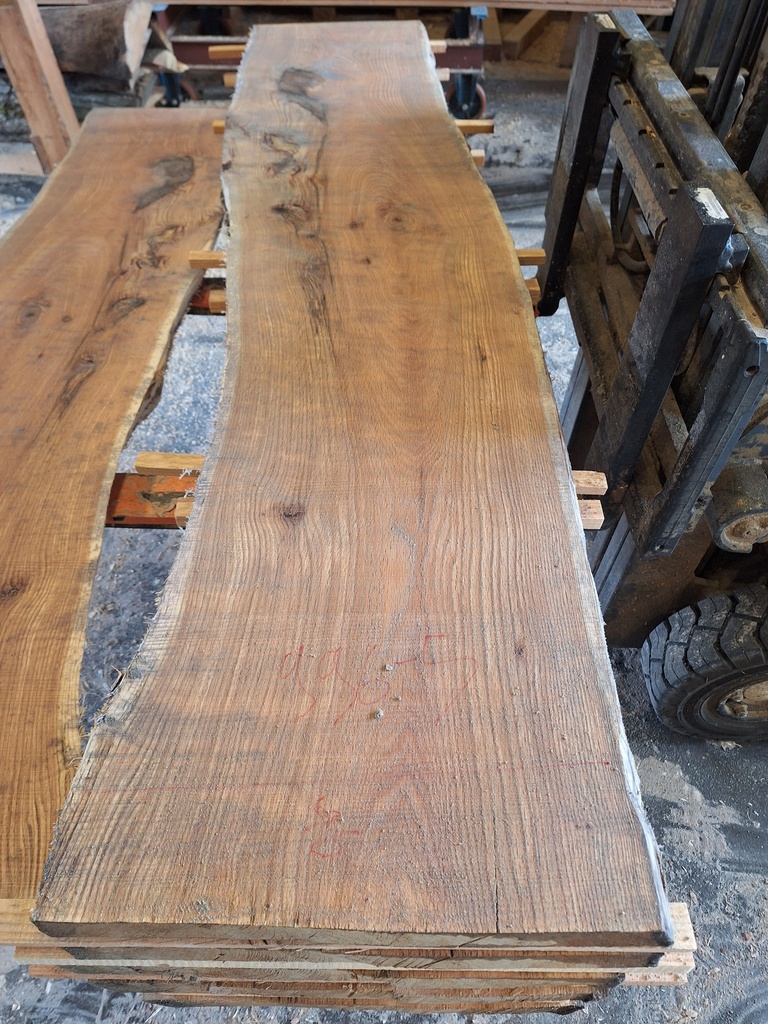 Plateau Chêne Rouge 43 x 420-460 x 1990 mm de la boule 996 - 5