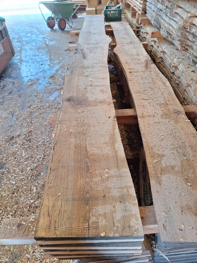 Plateau Frêne 28 x 360-400 x 4100 mm de la boule 997 - 5