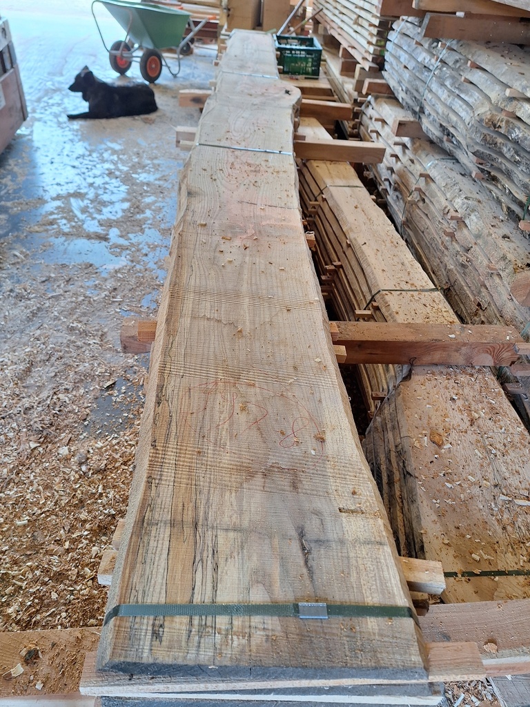 Plateau Frêne 28 x 260-350 x 4100 mm de la boule 997 - 8