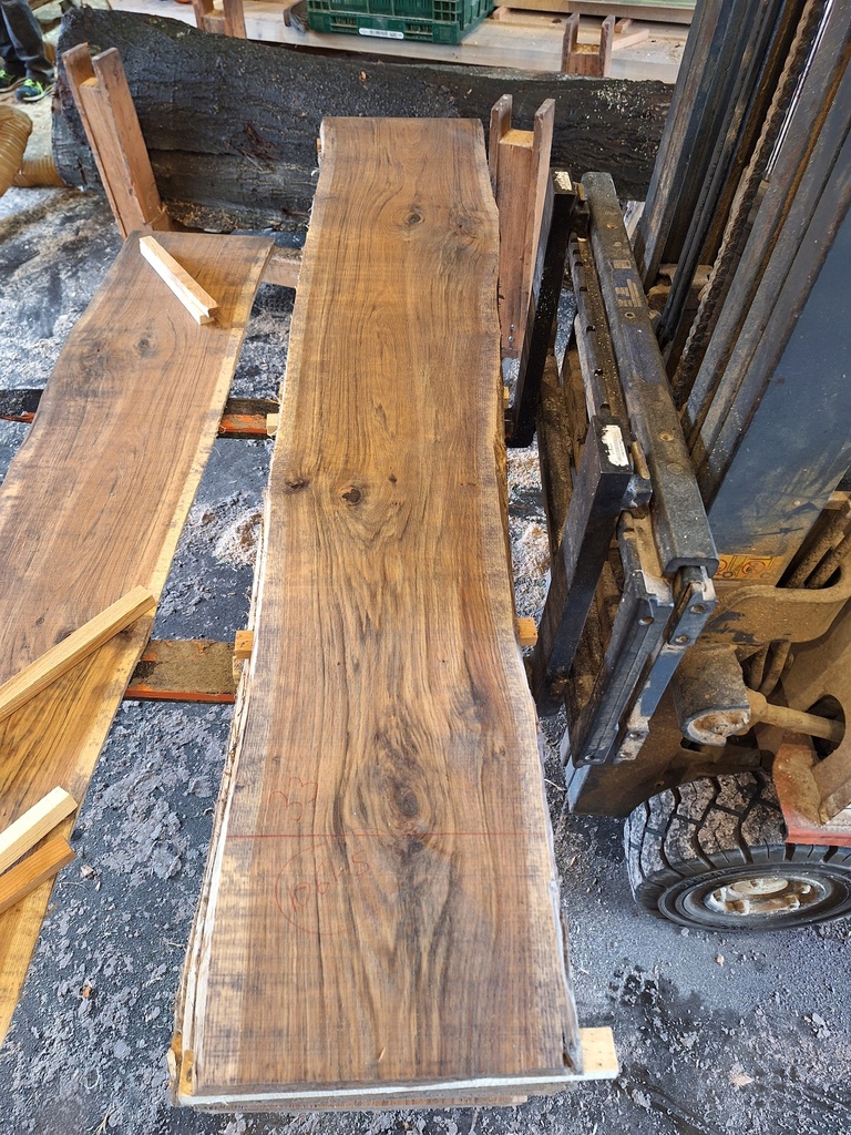 Plateau Chêne Rouge 43 x 330-380 x 2040 mm de la boule 1061 - 5