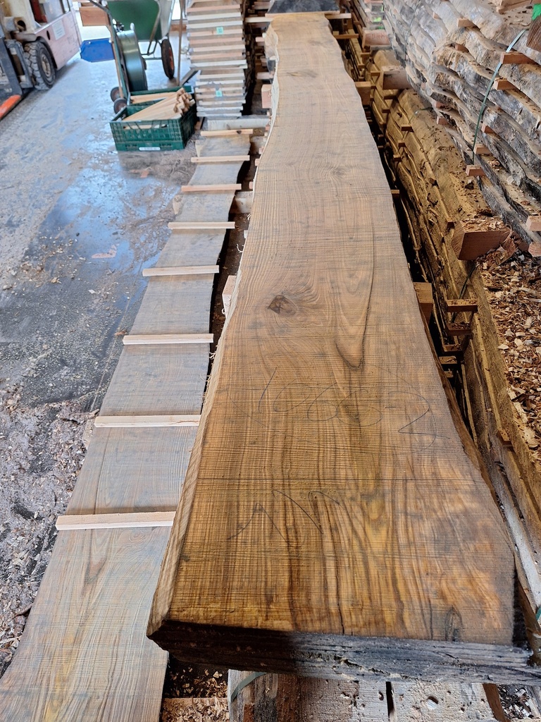 Plateau Chataigner 28 x 320-420 x 4080 mm de la boule 1066 - 2