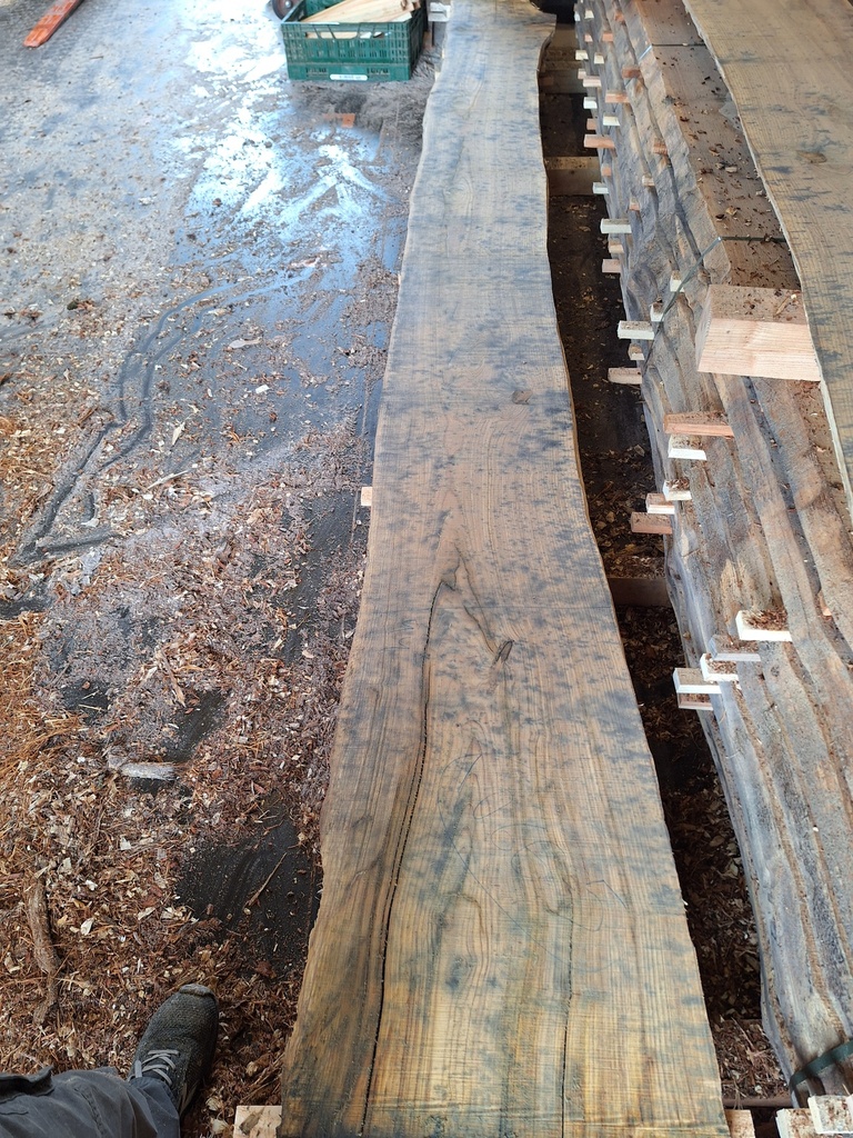 Plateau Chataigner 28 x 350-440 x 4080 mm de la boule 1066 - 5