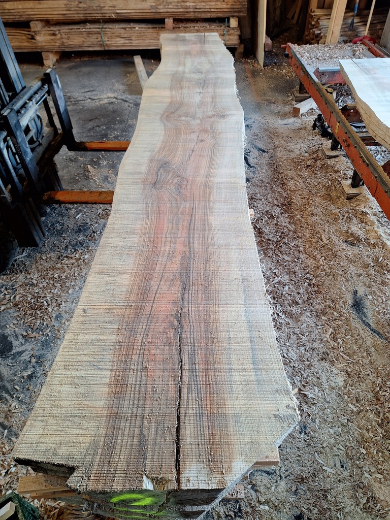 Plateau Frêne 53 x 560-600 x 3950 mm de la boule 1440 - 5