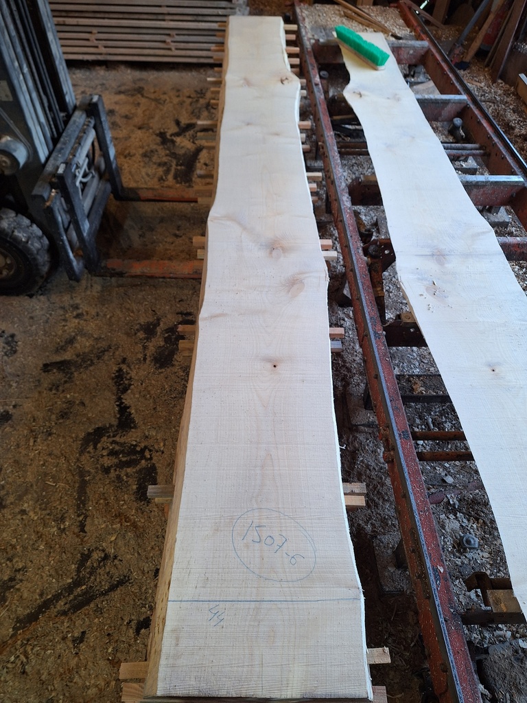 Plateau Erable 43 x 340-440 x 4120 mm de la boule 1507 - 6