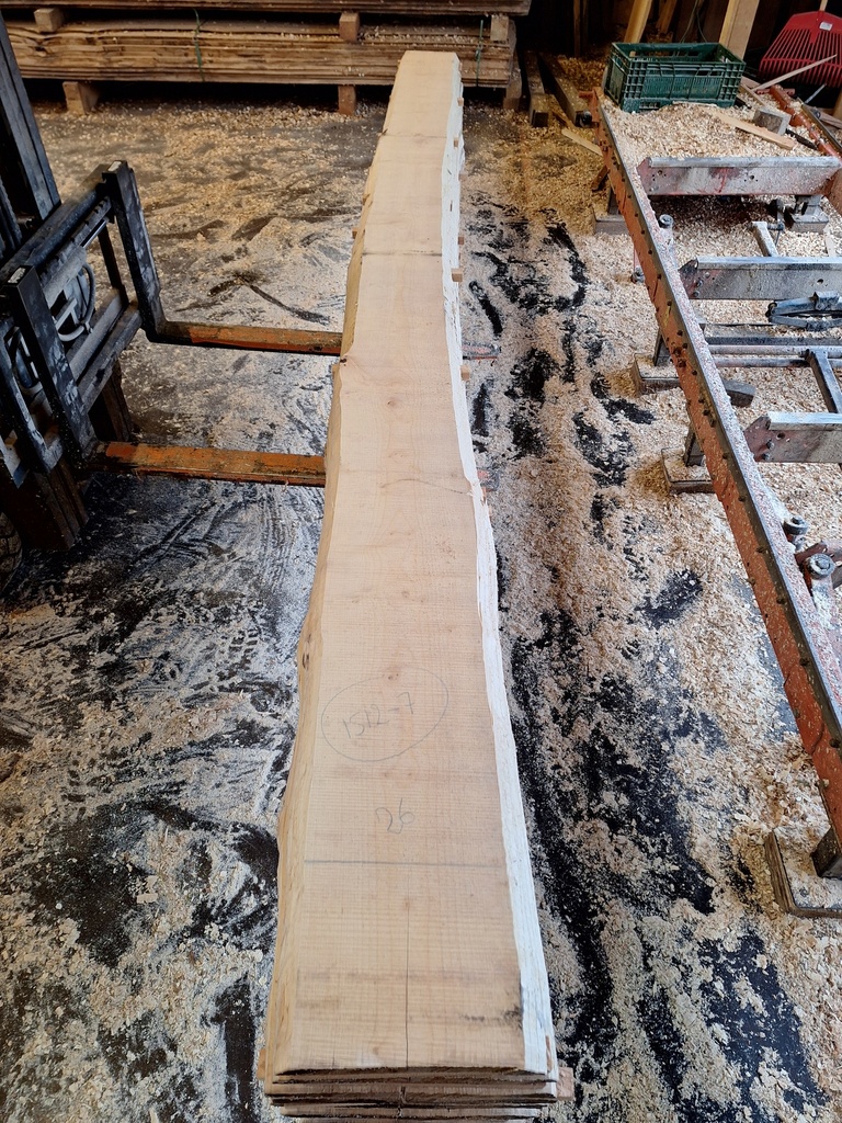 Plateau Erable 33 x 220-260 x 4110 mm de la boule 1512 - 7