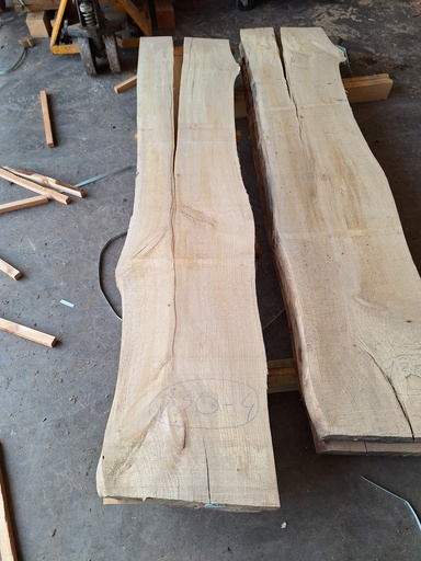 [PL-HET-130-4] Plateau Hêtre 38 x 340-380 x 1810 mm de la boule 130 - 4