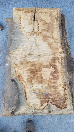 [PL-CHE-403-8] Plateau Chêne Commun 43 x 480-470 x 1180 mm de la boule 403 - 8