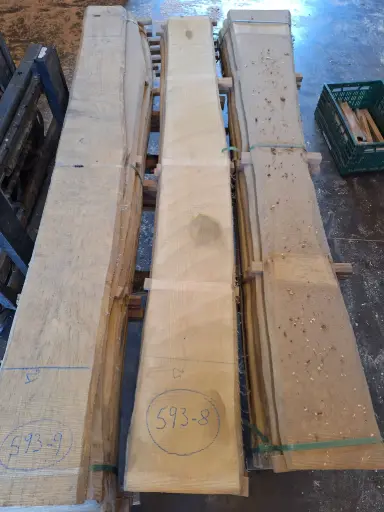 [PL-CHA-593-8] Plateau Chataigner 18 x 220-250 x 2100 mm de la boule 593 - 8