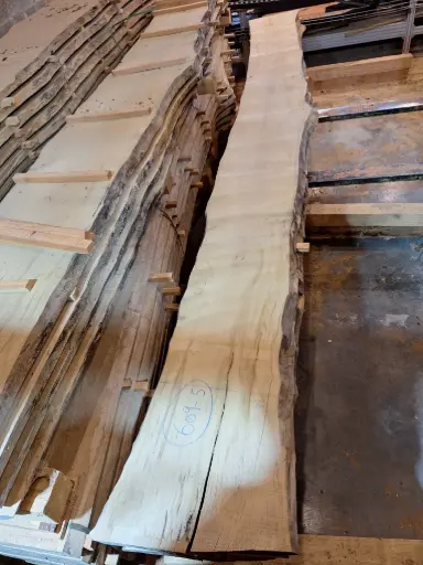 [PL-ERA-609-5] Plateau Erable 43 x 360-380 x 4000 mm de la boule 609 - 5