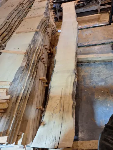 [PL-ERA-609-6] Plateau Erable 43 x 290-370 x 4000 mm de la boule 609 - 6