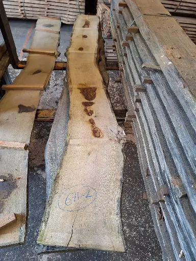 [PL-CHE-671-2] Plateau Chêne Commun 38 x 250-280 x 2620 mm de la boule 671 - 2