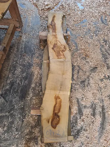 [PL-CHE-694-2] Plateau Chêne Commun 28 x 220-320 x 2030 mm de la boule 694 - 2