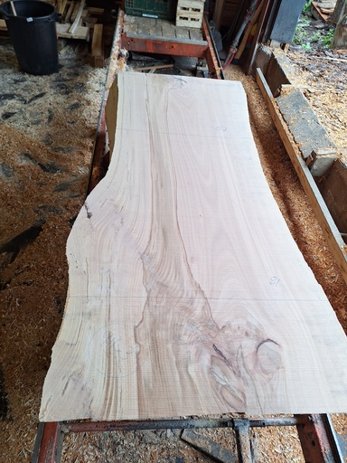 [PL-HET-911-3] Plateau Hêtre 83 x 670-810 x 1780 mm de la boule 911 - 3