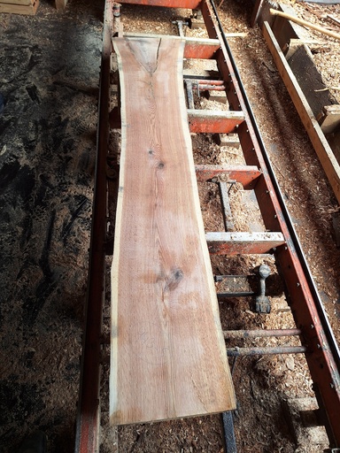 [PL-CHR-943-5] Plateau Chêne Rouge 53 x 330-400 x 2420 mm de la boule 943 - 5