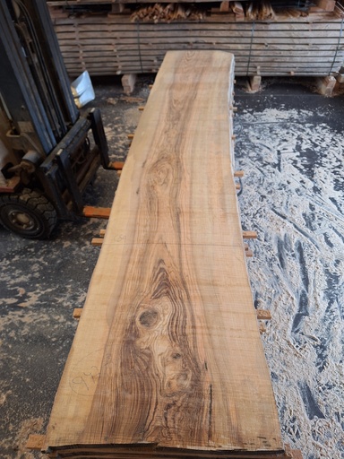 [PL-FRE-947-8] Plateau Frêne 43 x 660-740 x 3960 mm de la boule 947 - 8