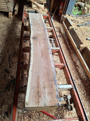 [PL-CHR-949-3] Plateau Chêne Rouge 43 x 370-390 x 2600 mm de la boule 949 - 3