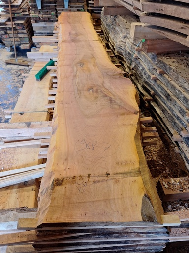 [PL-PLA-968-7] Plateau Platane 43 x 370-570 x 4050 mm de la boule 968 - 7