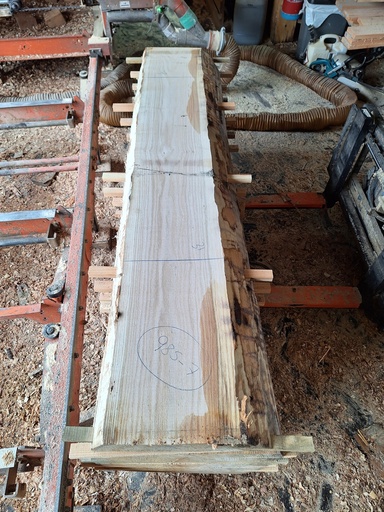 [PL-CHR-985-7] Plateau Chêne Rouge 53 x 300-310 x 2000 mm de la boule 985 - 7