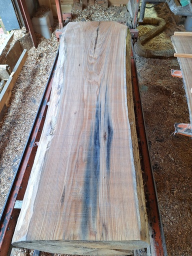 [PL-CHR-987-2] Plateau Chêne Rouge 53 x 430-600 x 2060 mm de la boule 987 - 2