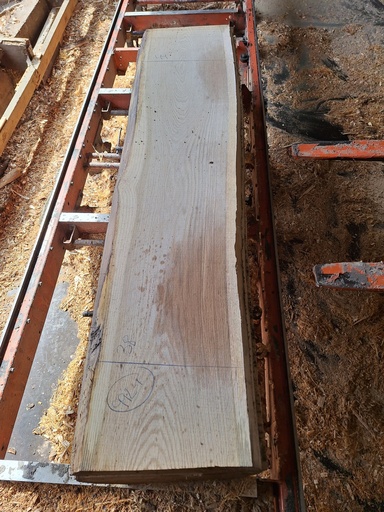 [PL-CHR-992-1] Plateau Chêne Rouge 43 x 380-440 x 1980 mm de la boule 992 - 1