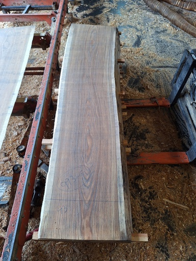 [PL-CHR-993-6] Plateau Chêne Rouge 43 x 430-470 x 2000 mm de la boule 993 - 6