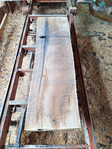 [PL-CHR-994-6] Plateau Chêne Rouge 53 x 500-550 x 2000 mm de la boule 994 - 6