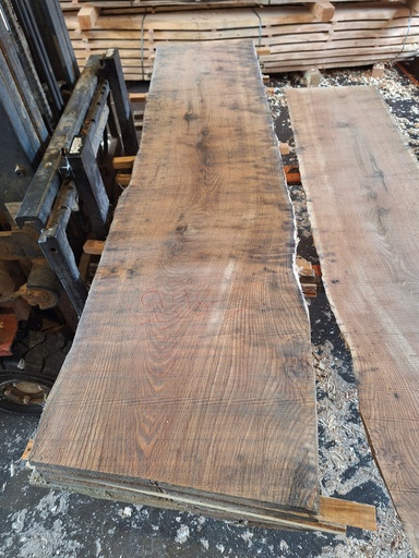 [PL-CHR-998-5] Plateau Chêne Rouge 43 x 450-480 x 1950 mm de la boule 998 - 5