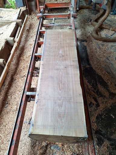 [PL-CHR-1054-2] Plateau Chêne Rouge 83 x 550-580 x 1980 mm de la boule 1054 - 2