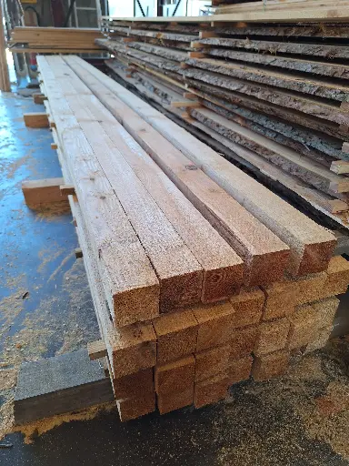 [SE-MEL-78x78x4000] Poteau Mélèze - 78 x 78 x 4000
